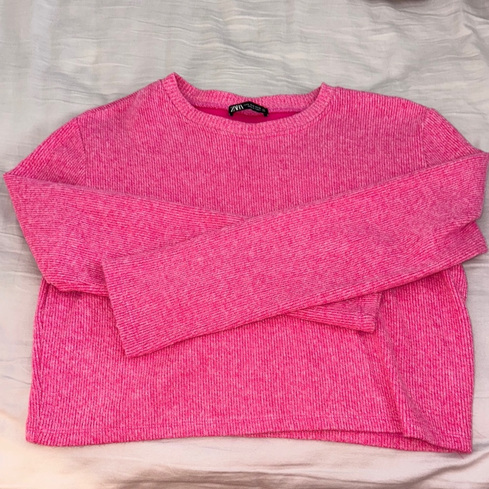 Pink Knit Sweater